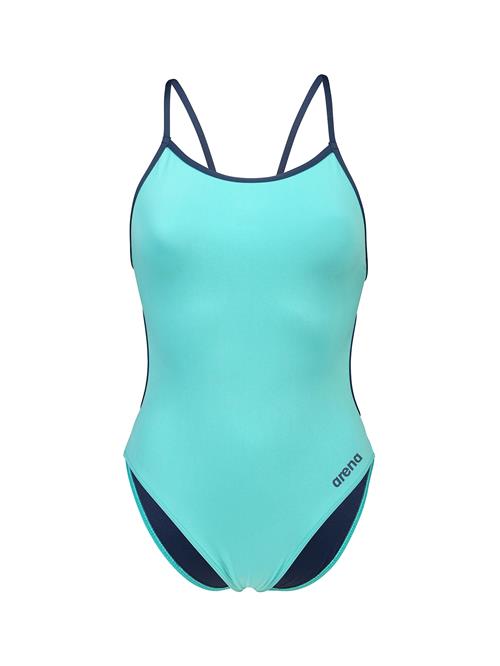 ARENA Badedragt 'LACE BACK SOLID'  navy / aqua