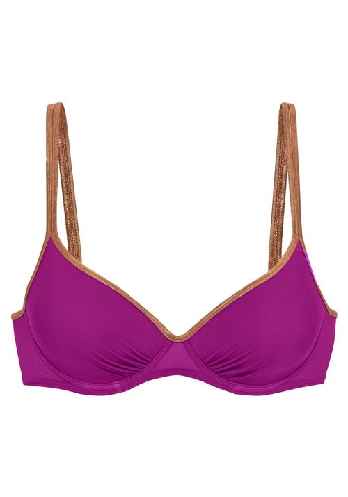 Se BRUNO BANANI Bikinioverdel  rustbrun / lilla ved About You