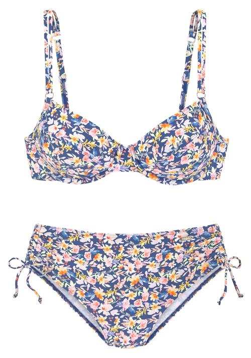 BUFFALO Bikini  navy / blandingsfarvet