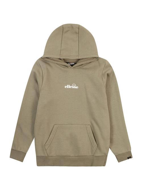 Se ELLESSE Sweatshirt 'Ellibro'  khaki / hvid ved About You