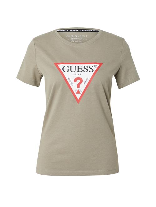 Se GUESS Shirts  khaki / rød / sort / hvid ved About You