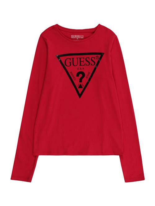 GUESS Bluser & t-shirts  kirsebærsrød / sort