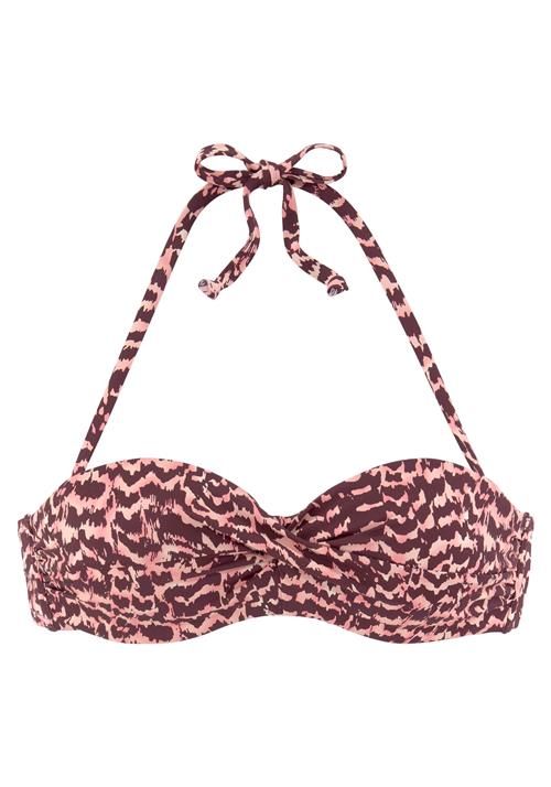 Se LASCANA Bikinioverdel  pastelpink / lys pink / bordeaux ved About You