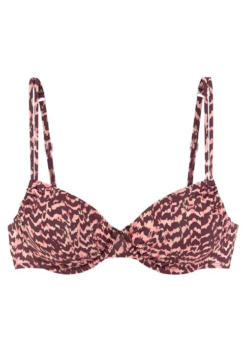 LASCANA Bikinioverdel  pink / gammelrosa / bordeaux