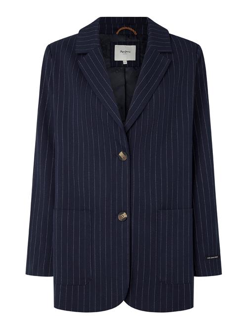 Se Pepe Jeans Blazer 'Dori'  mørkeblå / hvid ved About You