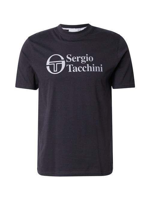 Se Sergio Tacchini Bluser & t-shirts 'CAMPOS'  sort / hvid ved About You