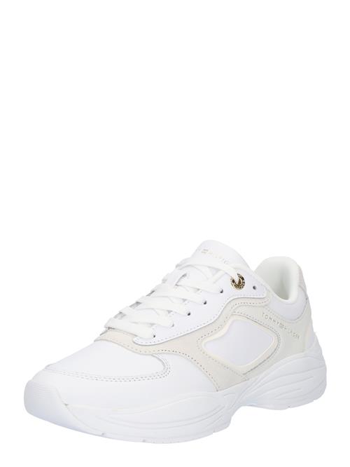 TOMMY HILFIGER Sneaker low  guld / hvid / naturhvid