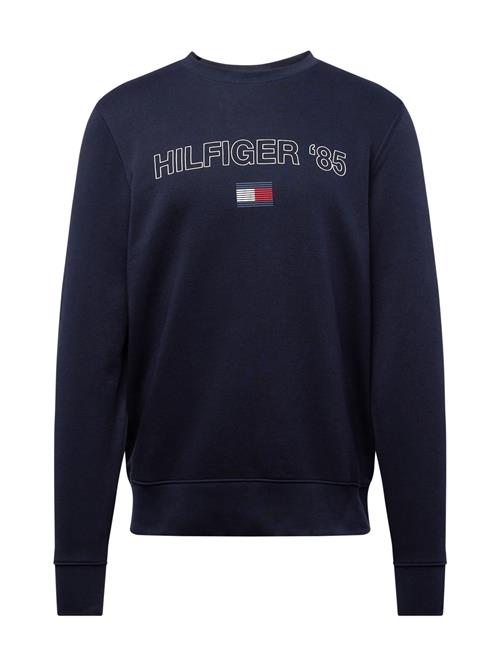 TOMMY HILFIGER Sweatshirt '85'  marin / safir / melon / hvid