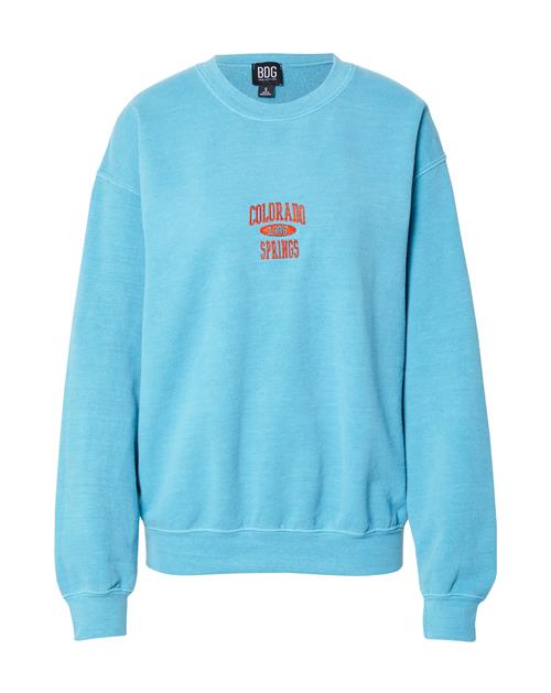 BDG Urban Outfitters Sweatshirt  lyseblå / mørkerød