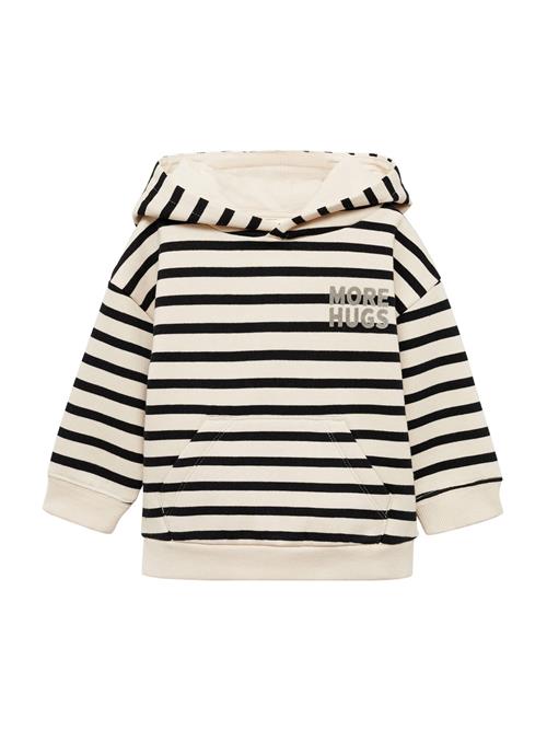 Se MANGO KIDS Sweatshirt 'HUG'  kit / grå / sort ved About You