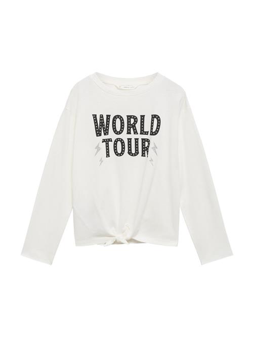 MANGO KIDS Bluser & t-shirts 'GIRA'  sort / sølv / hvid