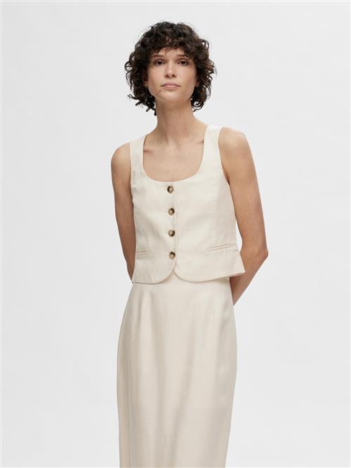 SELECTED FEMME Vest  creme