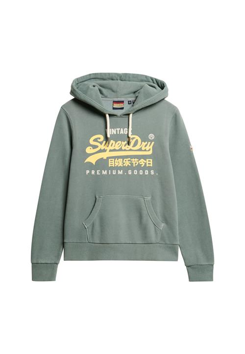 Se Superdry Sweatshirt  curry / grå / hvid ved About You