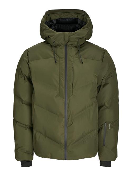 JACK & JONES Vinterjakke 'JCOSLAY'  gran