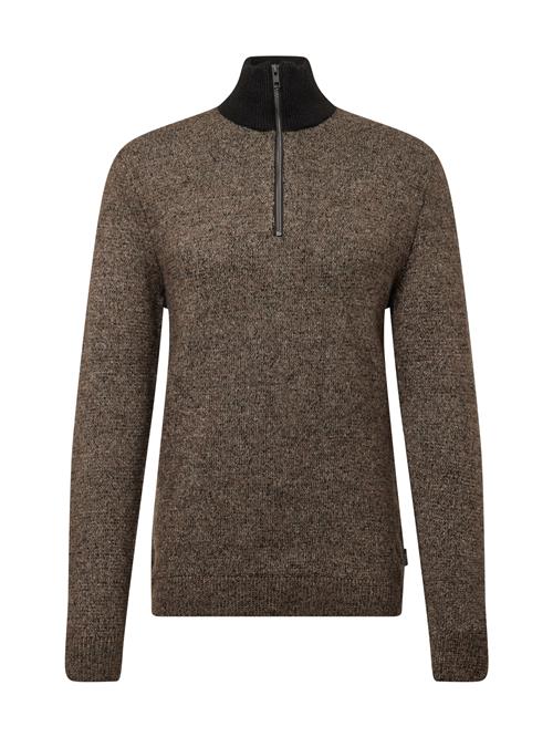 Se JACK & JONES Pullover 'JCOSPACE'  brun-meleret ved About You