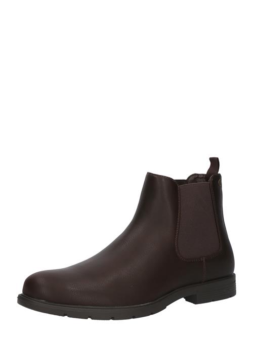 JACK & JONES Chelsea Boots  mørkebrun