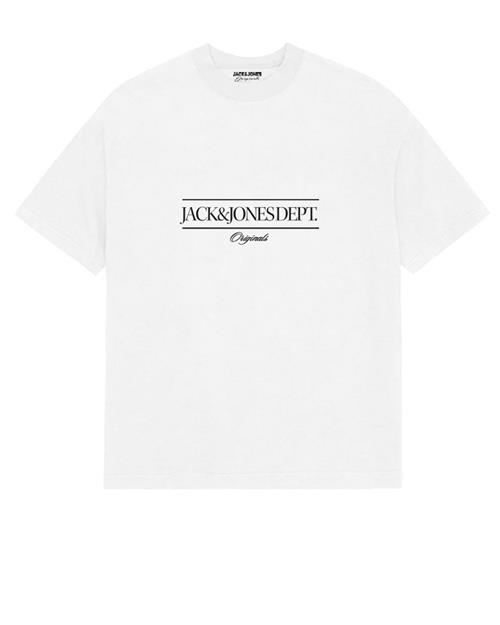 JACK & JONES Bluser & t-shirts 'JORKEAN'  sort / hvid