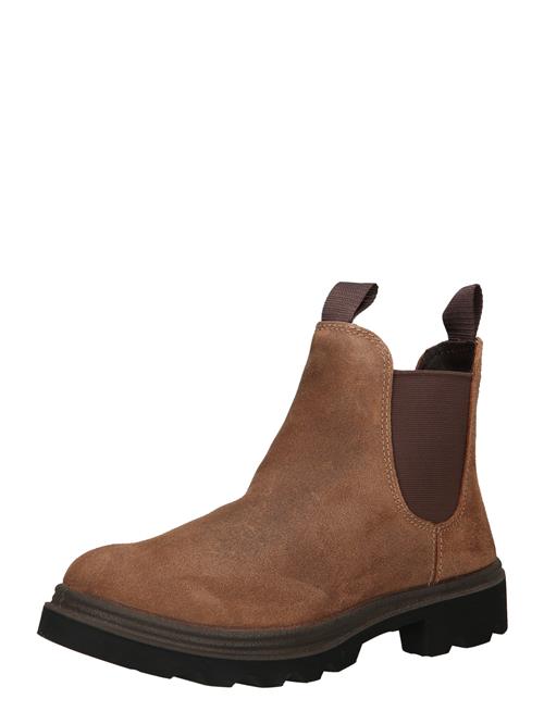 ECCO Chelsea Boots 'Grainer'  brun / karamel