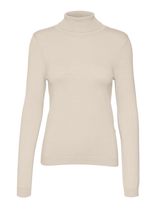 VERO MODA Pullover 'HAPPINESS'  creme