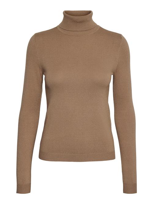 Se VERO MODA Pullover 'Happiness'  karamel ved About You