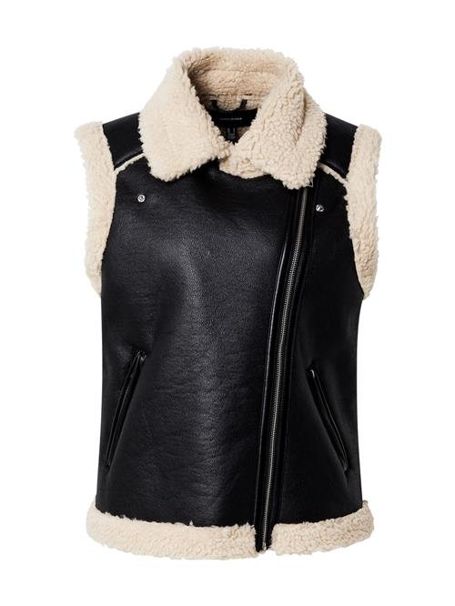 VERO MODA Vest 'VMKAY'  sort / uldhvid