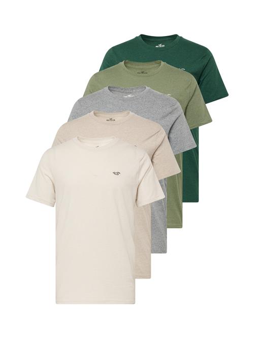 HOLLISTER Bluser & t-shirts  beige-meleret / grå-meleret / oliven / grøn-meleret / hvid-meleret