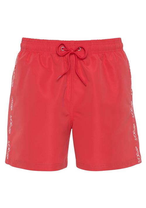 s.Oliver Badeshorts 'Noah'  hummer / hvid