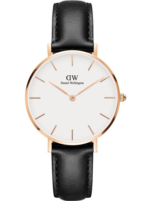 Daniel Wellington Analogt ur 'Classic Petite Sheffield DW00100174'  guld / sort / hvid