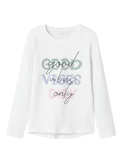 NAME IT Bluser & t-shirts 'NKFVIX'  grå / grøn / lyserød / hvid