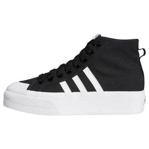 ADIDAS ORIGINALS Sneaker high 'Nizza'  sort / hvid