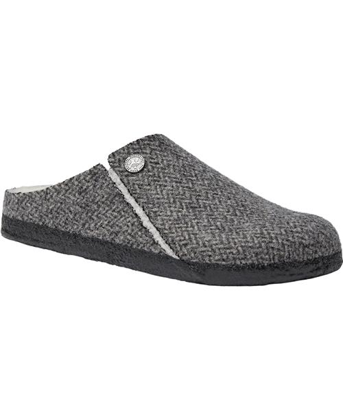 Birkenstock Zermatt Shear FE Herringbone Dark Grey Kvinde Herringbone Gray Sandaler Str 42 - hos Magasin