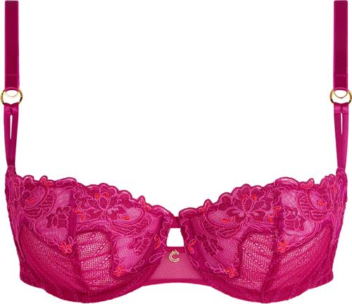 Chantelle Cabaret Sauvage Half Cup Balconnet Balconette Bh'er Str C 80 - hos Magasin