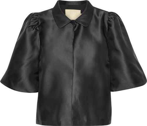 Se Culture Cutafta Jacket Kvinde Black Kortærmede Bluser Str L - hos Magasin ved Magasin