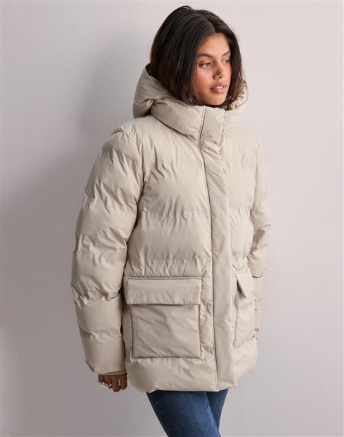 Pieces - Hvid - Pcnorma Puffer Jacket Bc