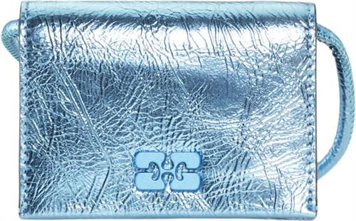 Ganni Ganni Bou Wallet On ap Metallic ONE SIZE - Punge & Kortholdere hos Magasin