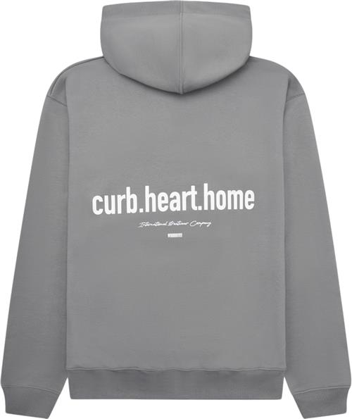 Se Woodbird Wbpope Home Hoodie Mand Antra Grey Sweatshirts Str XL - hos Magasin ved Magasin