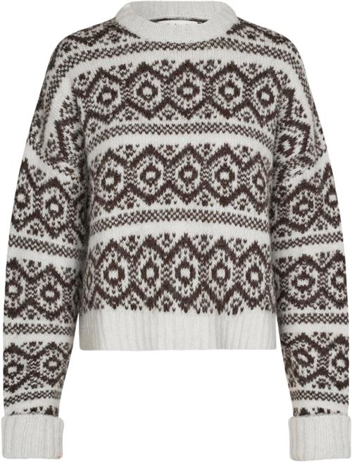 Se Lollys Laundry Lottiell Jumper LS Kvinde Choco Sweaters Str S - hos Magasin ved Magasin