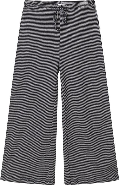 Mads Nørgaard - Copenhagen 2x2 Cotton Stripe Verona Pants Str 6 år - Blå Og Hvid Striber Bukser hos Magasin