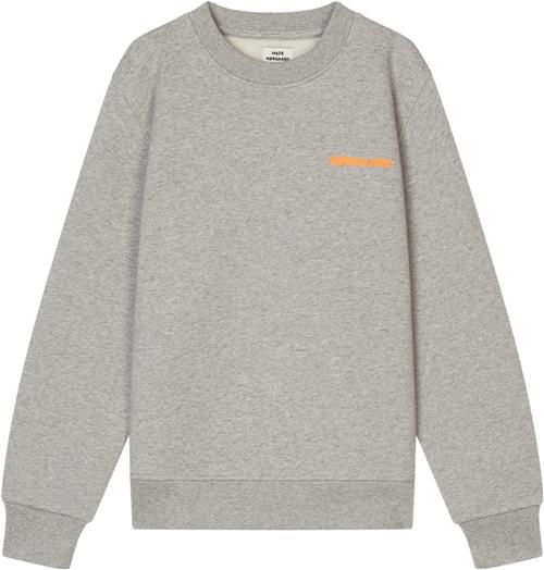 Mads Nørgaard - Copenhagen Organic Sweat Solo Sweatshirt Str 12 år - Grå Sweatshirts Bomuld hos Magasin