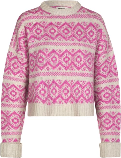 Lollys Laundry Lottiell Jumper LS Kvinde Neon Pink Sweaters Str XS - hos Magasin