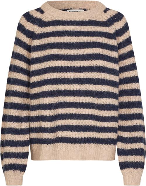 Se Lollys Laundry Binall Jumper LS Kvinde Dark Blue Sweaters Str XS - hos Magasin ved Magasin