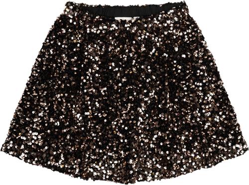 The New Tnmarlin Sequin Skirt Str 122-128 cm/7-8 år - Black Beauty Nederdele hos Magasin