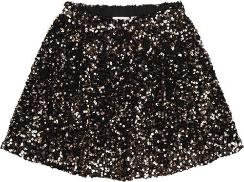 The New Tnmarlin Sequin Skirt Str 146-152 cm/11-12 år - Black Beauty Nederdele hos Magasin