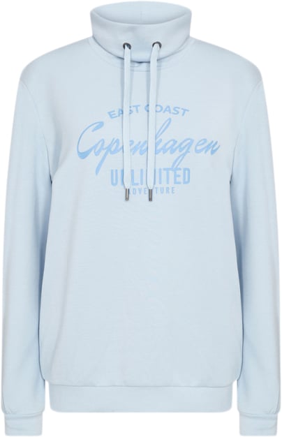 soyaconcept Scbanu 186 Sweatshirt Lyseblå Kvinde 6040 Lyseblå Sweatshirts Str S - Polyester hos Magasin