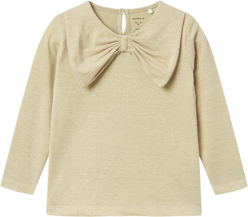 Name It Nmfrnanna LS TOP Str 110 - Frosted Almond Toppe hos Magasin