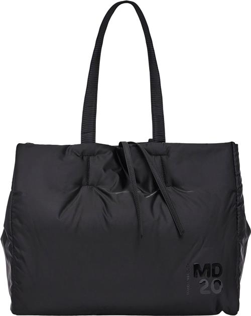 Mandarina Duck Md20 Balloon Shopper L / Black 45x35x17 - Skuldertasker hos Magasin