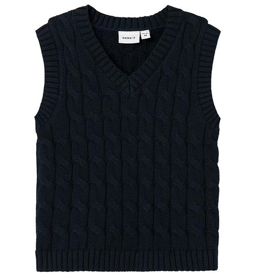 Se Name It Vest - NmmRemon - Dark Sapphire ved KidsWorld