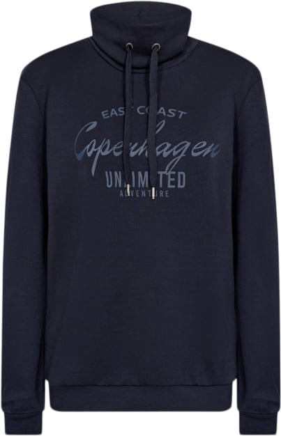 soyaconcept Scbanu 186 Sweatshirt Navy Kvinde 6910 Navy Sweatshirts Str S - Polyester hos Magasin