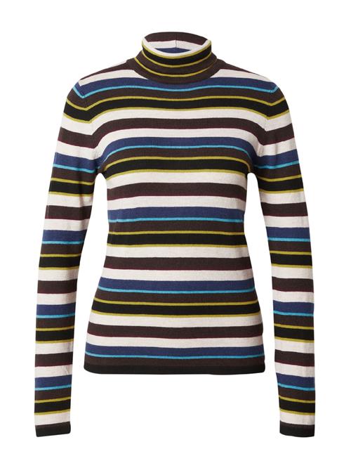 Se FRNCH PARIS Pullover 'CARMELITE'  brun / grøn / sort / hvid ved About You