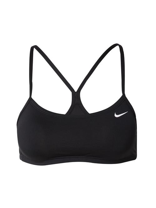 Nike Swim Sportsbikinioverdel 'Essential'  sort / hvid